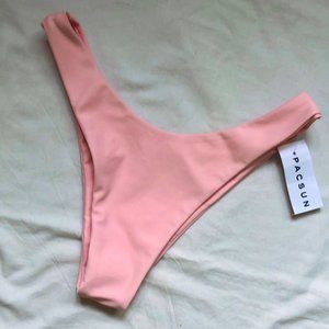NWT pacsun/LA Hanna swim rose bikini bottom